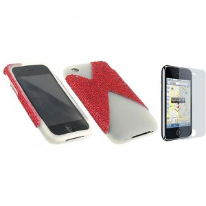 iphone 3gs cases - red 7